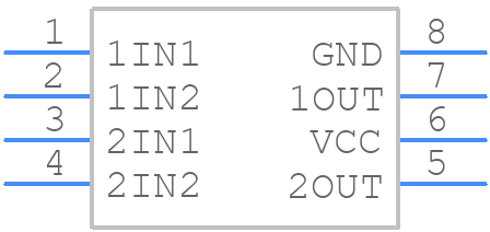 TPS2815DR - Texas Instruments - PCB symbol