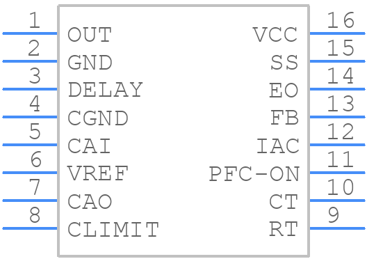 R2A20111SP#W0 - Renesas Electronics - PCB symbol
