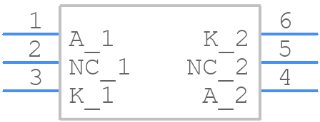 RF04UA2DFHTR - ROHM Semiconductor - PCB symbol