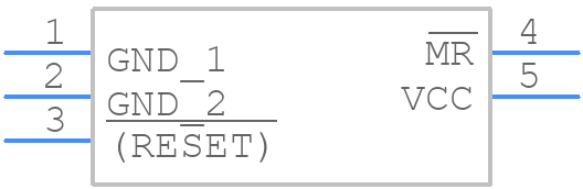 LM3723IM5-3.08 - Texas Instruments - PCB symbol