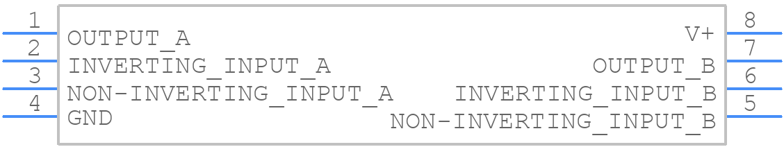 LM392M/NOPB - Texas Instruments - PCB symbol