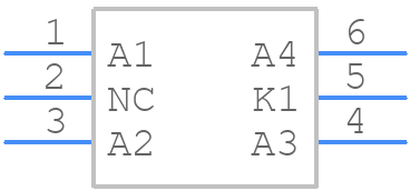 LB G6SP-V2BB-35-1 - ams OSRAM - PCB symbol