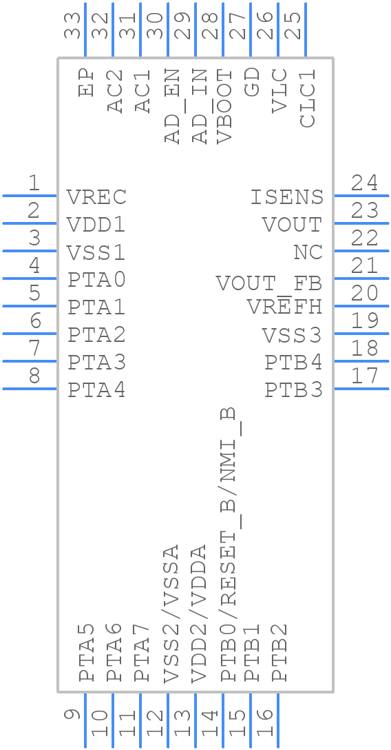 MWPR1516CFM - NXP - PCB symbol