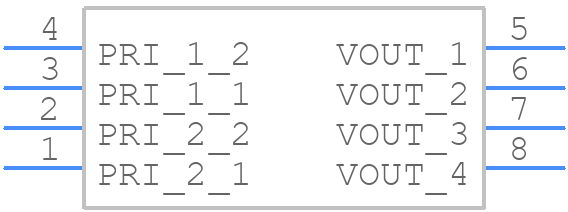 PA1282T - Pulse Electronics - PCB symbol