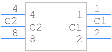 NDFC16H - NKK Switches - PCB symbol