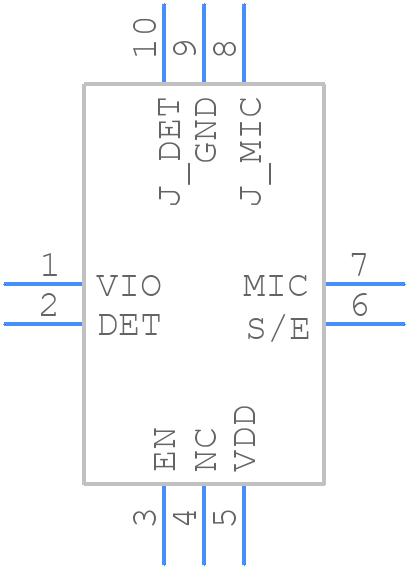 FSA8039AUMSX - onsemi - PCB symbol