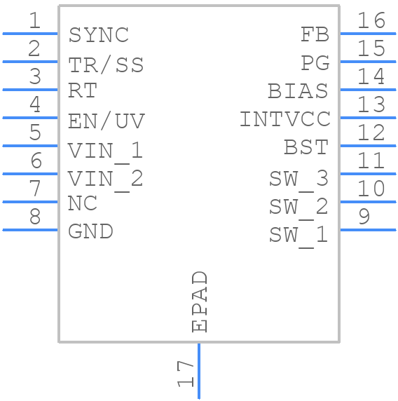 LT8610ACEMSE-1#PBF - Analog Devices - PCB symbol