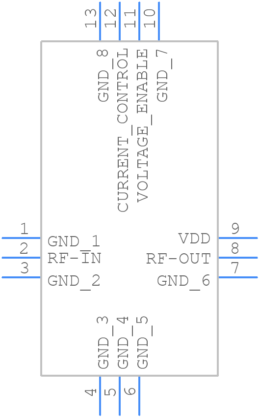 TSS-53LNB+ - Mini-Circuits - PCB symbol