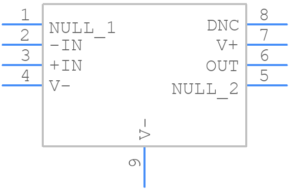 LT1468IDD#PBF - Analog Devices - PCB symbol