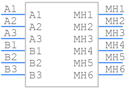 RKJXV1220001 - ALPS Electric - PCB symbol
