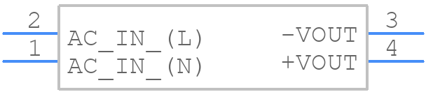 TMPS 10-112 - Traco Power - PCB symbol