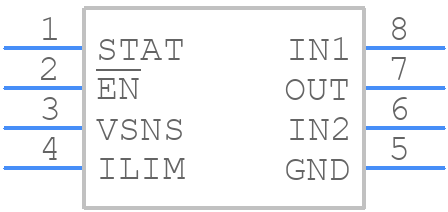 TPS2113PWG4 - Texas Instruments - PCB symbol