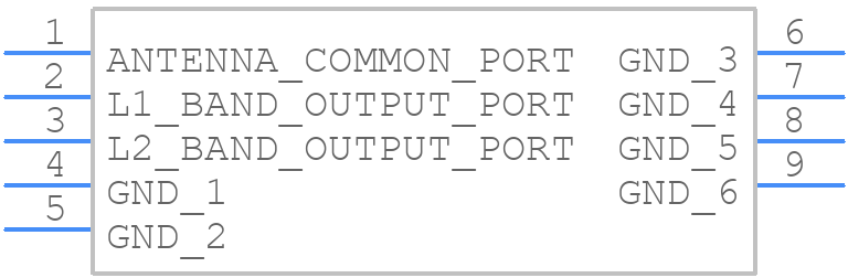 QPQ1063TR7 - Qorvo - PCB symbol