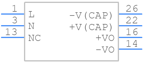 LD03-10B24 - Mornsun Power - PCB symbol