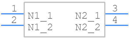 SCT25XV-150-1R6A010JH - KEMET - PCB symbol