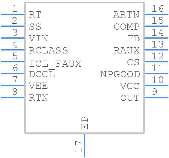 LM5072MH-80/NOPB - Texas Instruments - PCB symbol