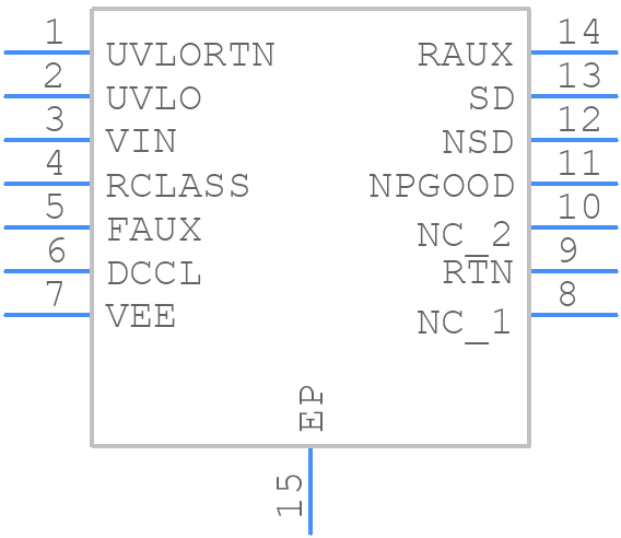 LM5073MH/NOPB - Texas Instruments - PCB symbol