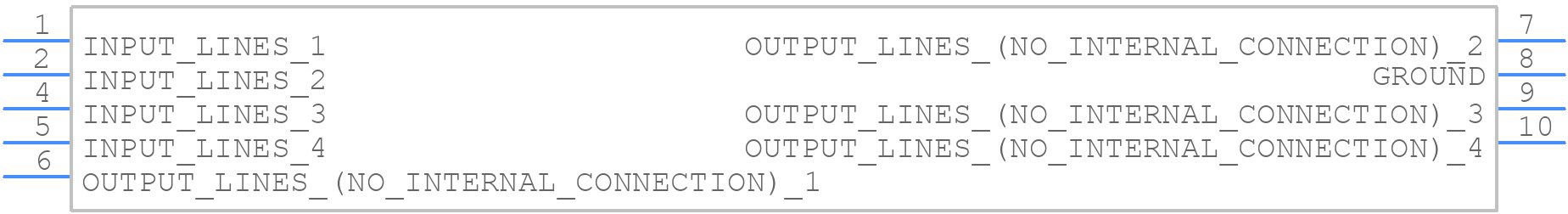 RCLAMP0524PTCT - SEMTECH - PCB symbol