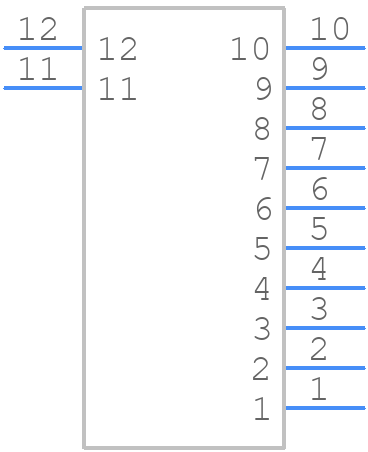 43650-1023 - Molex - PCB symbol