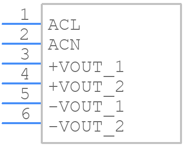 PWC-5S - Astrodyne TDI - PCB symbol