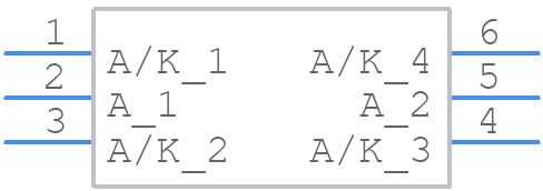 XBP15SRV05W-G - Torex - PCB symbol