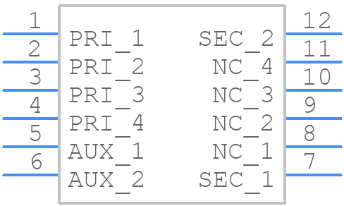 PA6582-AL - COILCRAFT - PCB symbol