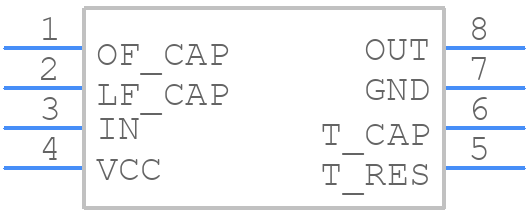 LM567CM/NOPB - Texas Instruments - PCB symbol