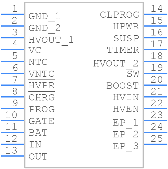 LTC4089EDJC#TRPBF - Analog Devices - PCB symbol