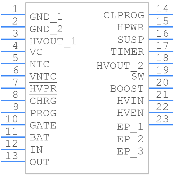 LTC4089EDJC-1#PBF - Analog Devices - PCB symbol