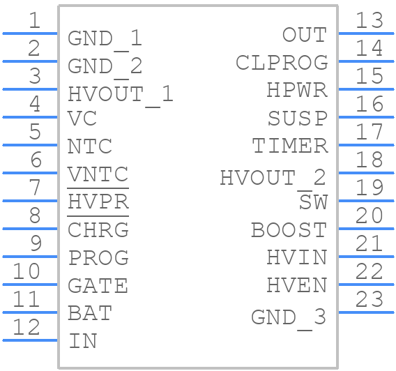 LTC4089EDJC-3#TRPBF - Analog Devices - PCB symbol
