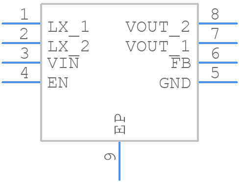ap2007 - Chipown - PCB symbol