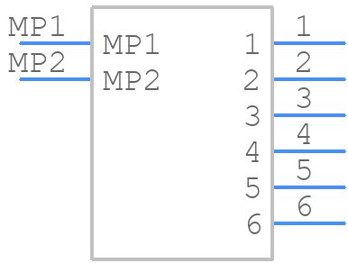 1734260-6 - TE Connectivity - PCB symbol