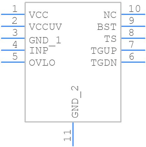 LTC7004IMSE#PBF - Analog Devices - PCB symbol