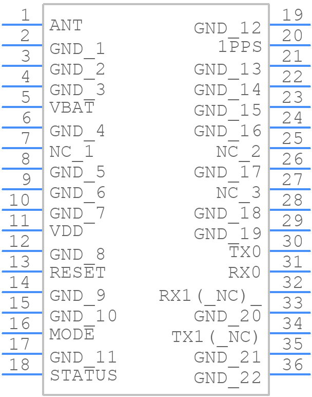 SLS-1613 - KNCTEK - PCB symbol