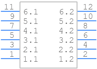 42819-6243 - Molex - PCB symbol