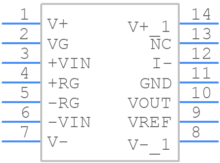 LMH6502MT - Texas Instruments - PCB symbol