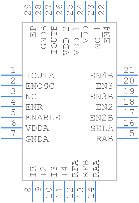 LMH6526SP - Texas Instruments - PCB symbol