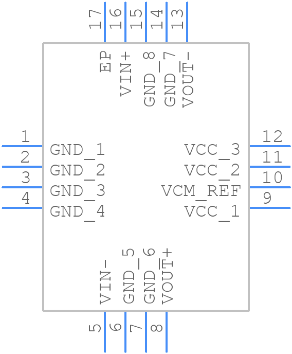 LMH6555SQE - Texas Instruments - PCB symbol