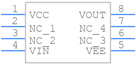 LMH6559MA/NOPB - Texas Instruments - PCB symbol