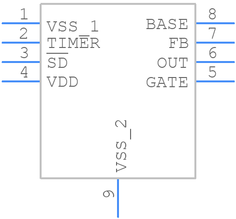 LTC4366IDDB-2#TRMPBF - Analog Devices - PCB symbol