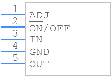 LM2991T - Texas Instruments - PCB symbol