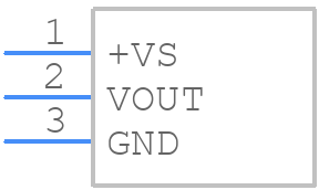 LM61CIZ/NOPB - Texas Instruments - PCB symbol