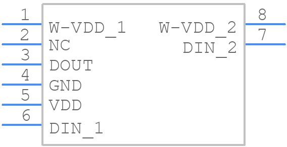IN-PI4818QAS5R5G5BPW - Inolux - PCB symbol