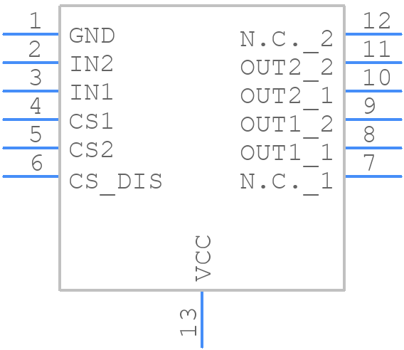 VND5E160MJ-E - STMicroelectronics - PCB symbol