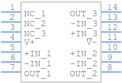 LMH6683MA/NOPB - Texas Instruments - PCB symbol