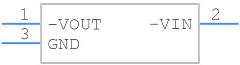 LM79L05ACZ/LFT1 - Texas Instruments - PCB symbol