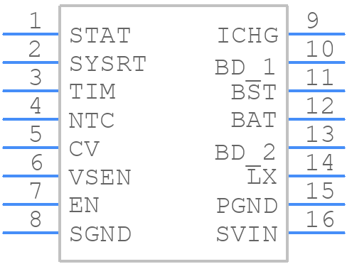 SY6982EQDC - Silergy - PCB symbol