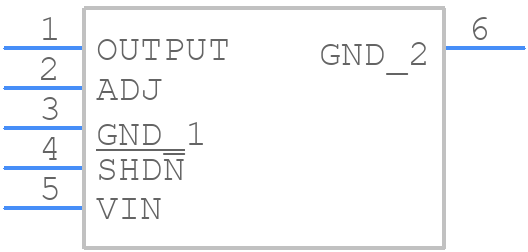 LT1129IQ-5#PBF - Analog Devices - PCB symbol