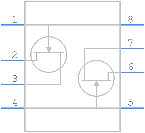 SMPU257 - InterFET - PCB symbol