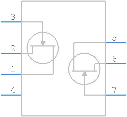 IFN860 - InterFET - PCB symbol